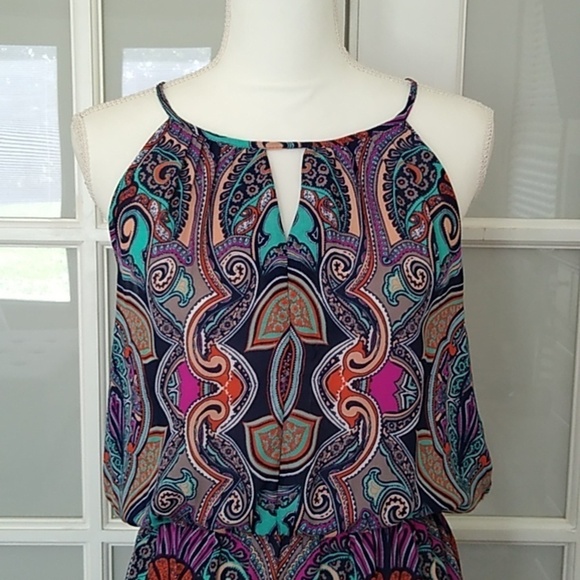 Evereve Allison Joy Maui Paisley Maxi Dress - Picture 6 of 16